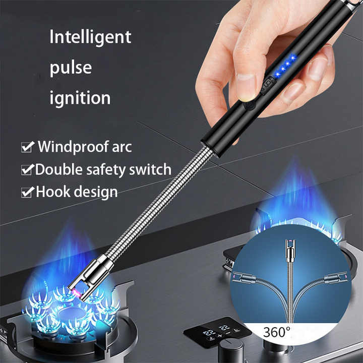 Briquet Électrique Rechargeable USB – Allumage Sans Flamme, Sécurisé et Écologique
