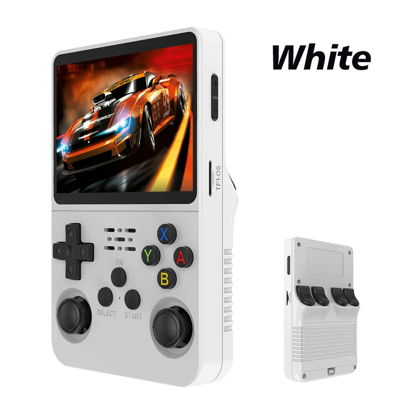 Console Rétro Portable Transparente - 500 Jeux Classiques Intégrés
